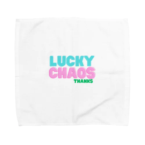 POP LUCKY CHAOS Towel Handkerchief