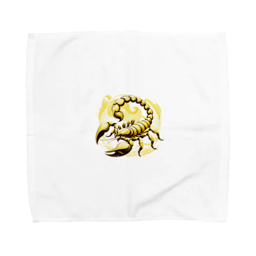 【五黄土星】guardian series “Scorpio“ Towel Handkerchief