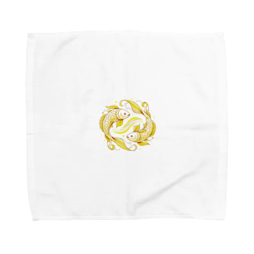  【五黄土星】guardian series “Pisces“ Towel Handkerchief