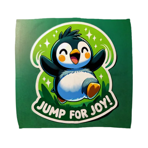 JUMPペンギン Towel Handkerchief