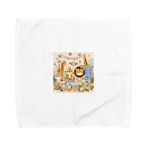 ゆかいなZOO Towel Handkerchief