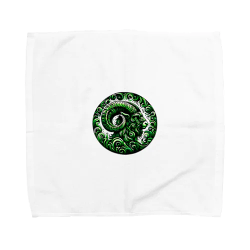 【四緑木星】guardian series "Aries" Towel Handkerchief