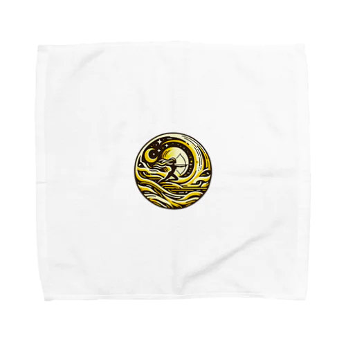 【二黒土星】guardian series ”Sagittarius” Towel Handkerchief