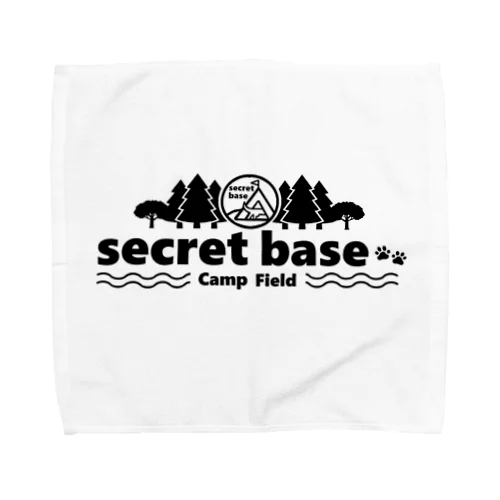 secret base camp  field Towel Handkerchief