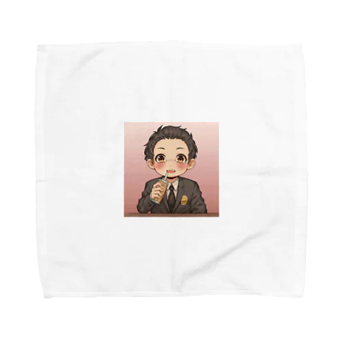 コーヒーブレイク＠サラリーマン Towel Handkerchief