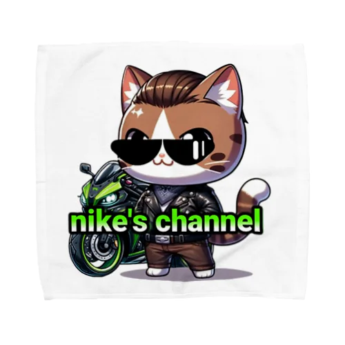 『nike's channel』オリジナルグッズ Towel Handkerchief