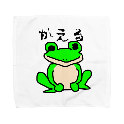 かえる Towel Handkerchief