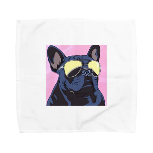 GURASANフレンチブルドック Towel Handkerchief