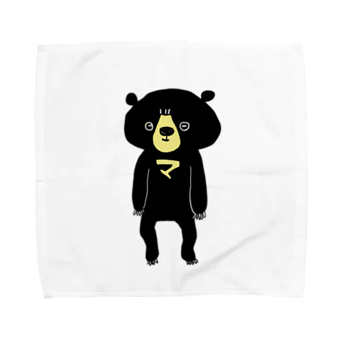 クマのまれー Towel Handkerchief