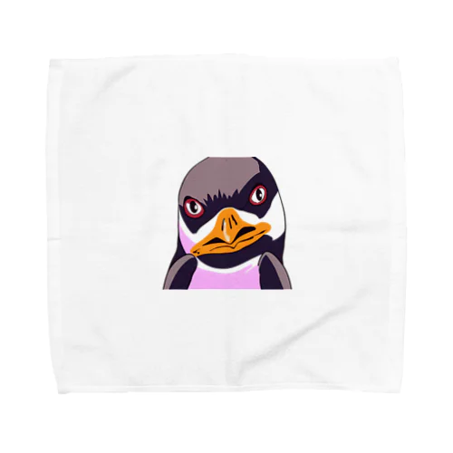 怒りのペンギン Towel Handkerchief