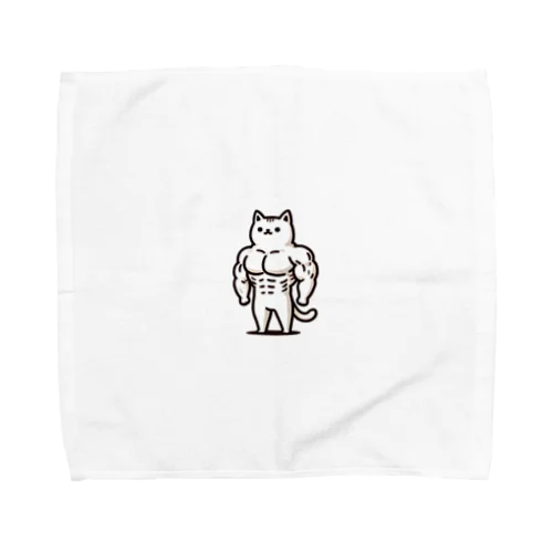 ネッコネコなムキ Towel Handkerchief