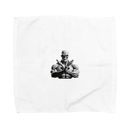 ムキムキスケルトン Towel Handkerchief