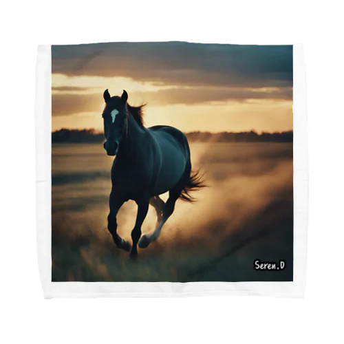 FAST HORSE Towel Handkerchief