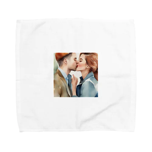 「恋人のキス」 Towel Handkerchief