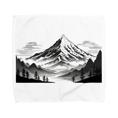 キャンプファッション -The mountain- Towel Handkerchief