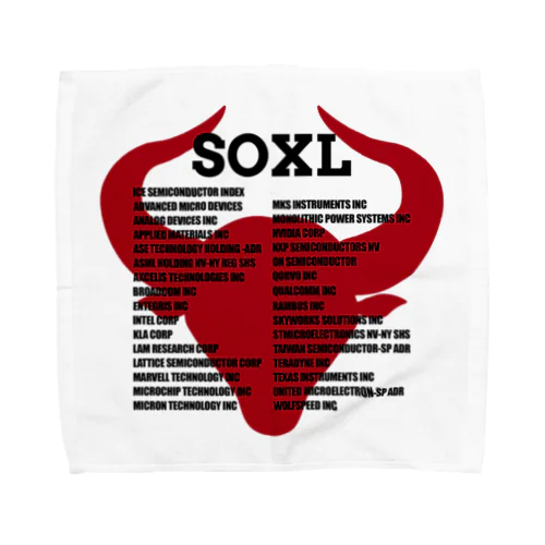 SOXL Holdings Towel Handkerchief