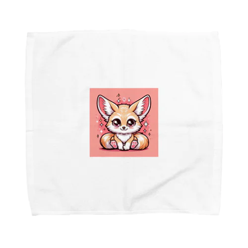 かわいいフェネック Towel Handkerchief