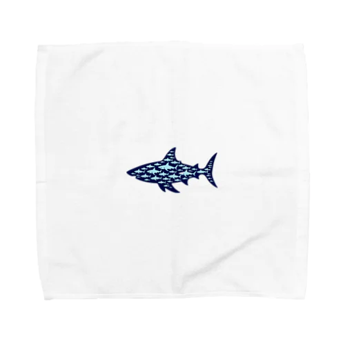 Shark Shape Towel Handkerchief