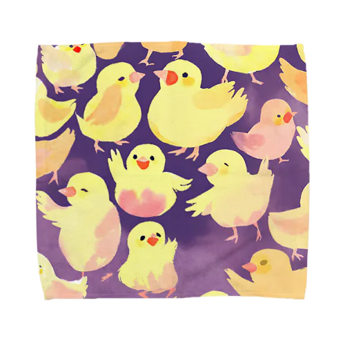 ハッピーひよこシリーズ　 Towel Handkerchief