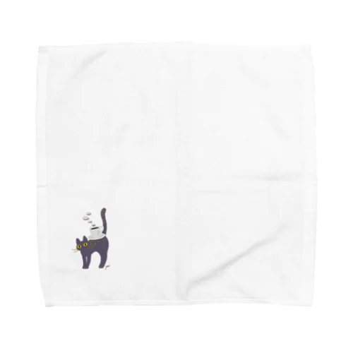 noraneko  野良猫コーヒー Towel Handkerchief