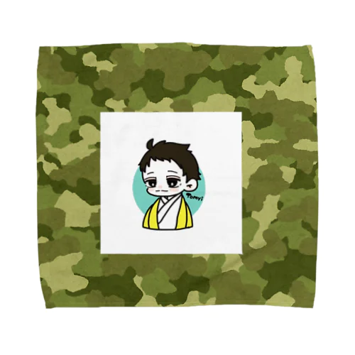 迷彩柄シリーズ(グリーン) Towel Handkerchief