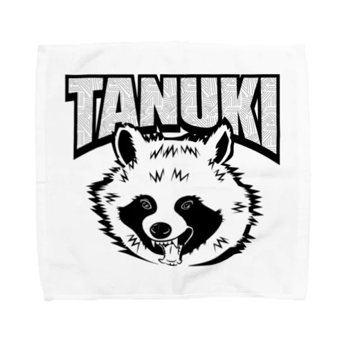 タヌキROCK Towel Handkerchief