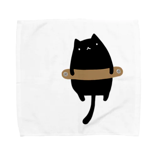 磔の刑に処される猫 Towel Handkerchief