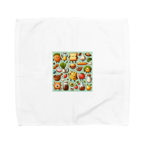 食材妖精 Towel Handkerchief