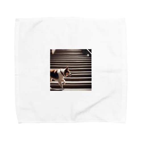 犬15 Towel Handkerchief