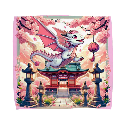 Celestial Ryujin Realm～天上の龍神社8~3 Towel Handkerchief