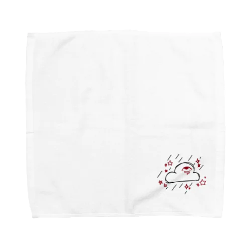 寝不足っぽいわ Towel Handkerchief