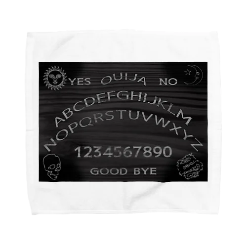 BLACK OUIJA BOARD Towel Handkerchief