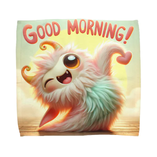 goodmorning　monster Towel Handkerchief