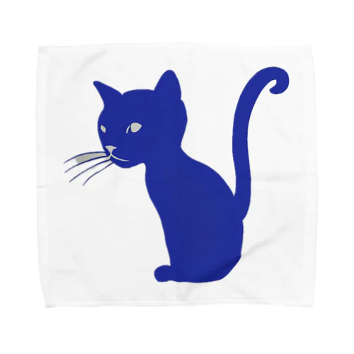 シルエットにゃん🐱 Towel Handkerchief