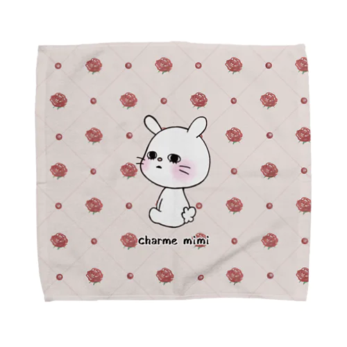 ローズ　キャラクター Towel Handkerchief