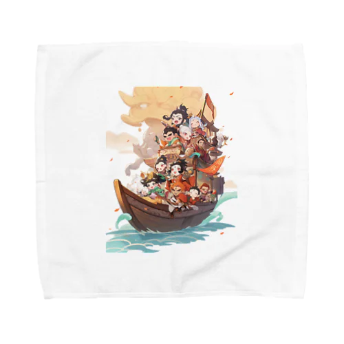 勇気と喜びの航海 Marsa 106 Towel Handkerchief