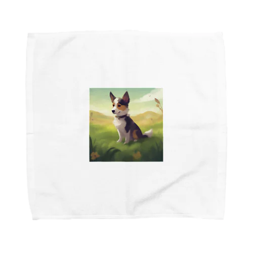 可愛い？犬 Towel Handkerchief