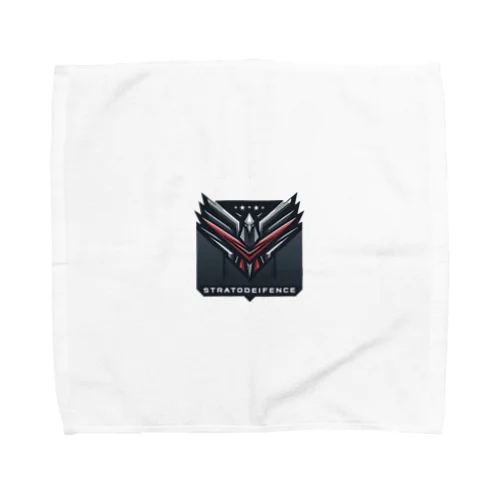 ワシ　軍需産業風のロゴ Towel Handkerchief
