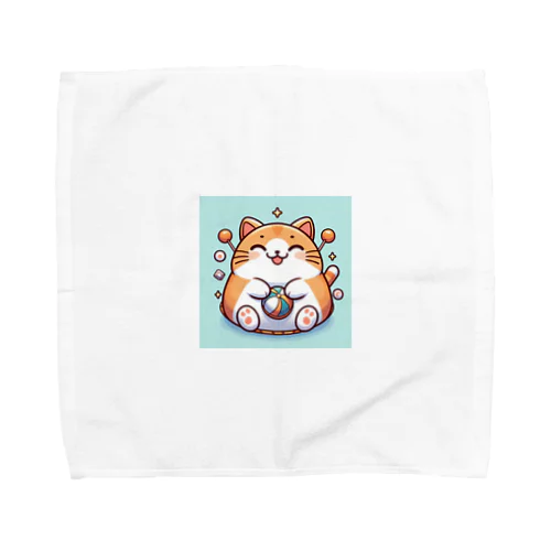 まるねこ37 Towel Handkerchief