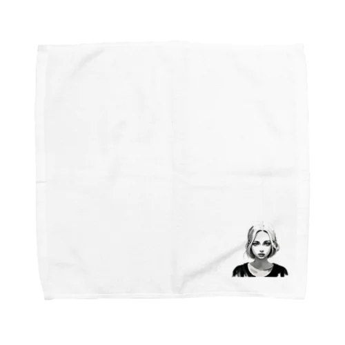 インクGirl Towel Handkerchief