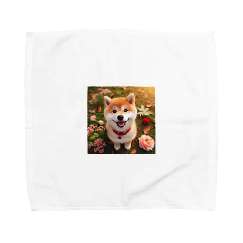 チビ柴 Towel Handkerchief