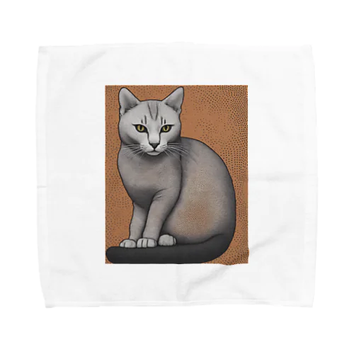 hairless cat 001 Towel Handkerchief