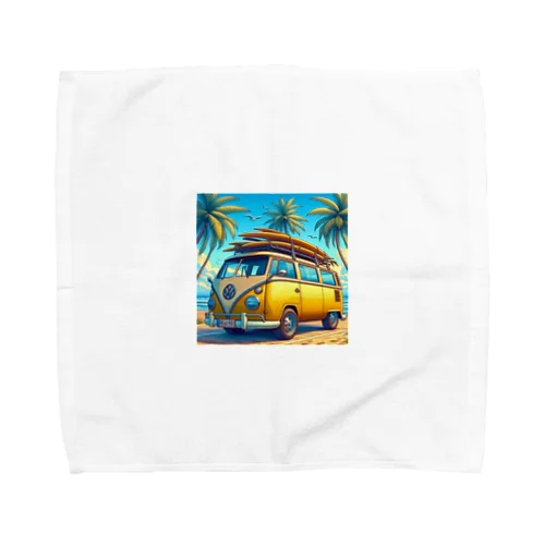海辺のフォルクスワーゲン Towel Handkerchief