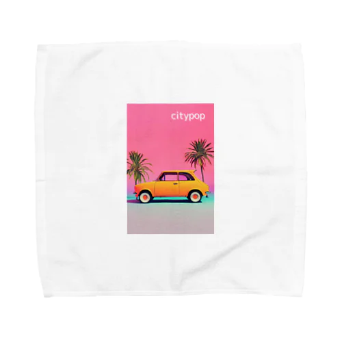 80s CityPop No.19 Towel Handkerchief