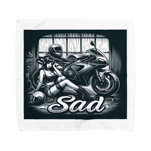 SADバイク女子 Towel Handkerchief