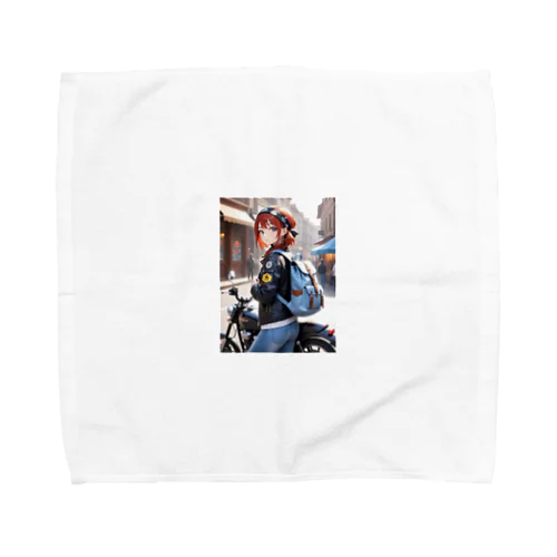 バイク女子そら Towel Handkerchief