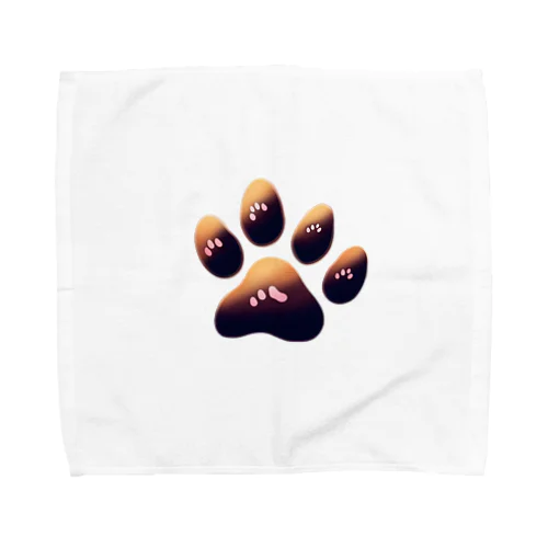 猫の肉球ニャンポイント Towel Handkerchief