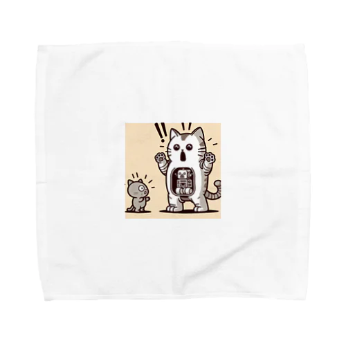 サプライズねこット Towel Handkerchief