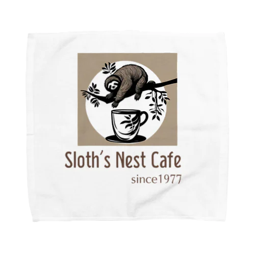 Sloth’s Nest Café タオルハンカチ