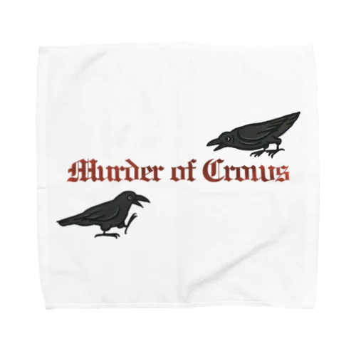 Murder of Crows タオルハンカチ